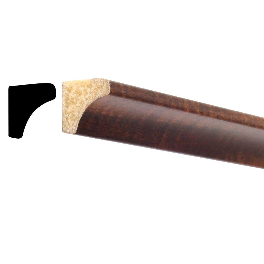 Ip Moulding 3 4 In X 96 Polystyrene Mahogany Cove Polystyrene Mahogany Cove Moulding