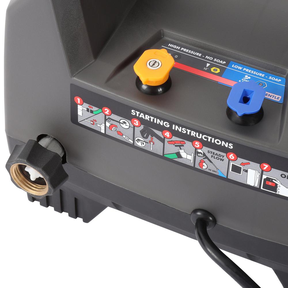 electric pressure washer ryobi 1600