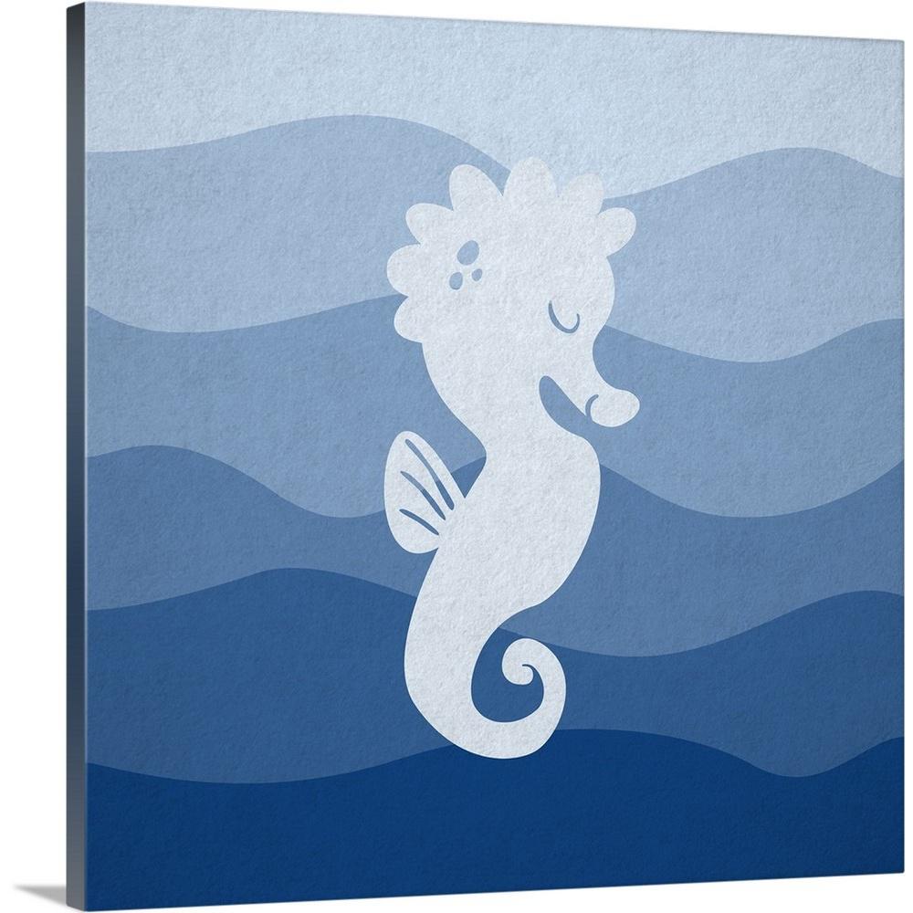 Greatcanvas Seahorse Underwater Nursery By Circle Greatcanvas Seahorse Underwater Nursery By Circle