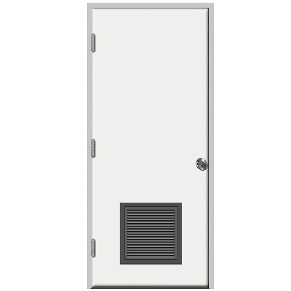 Steves Sons 30 In X 80 In Premium Vented Flush White Primed