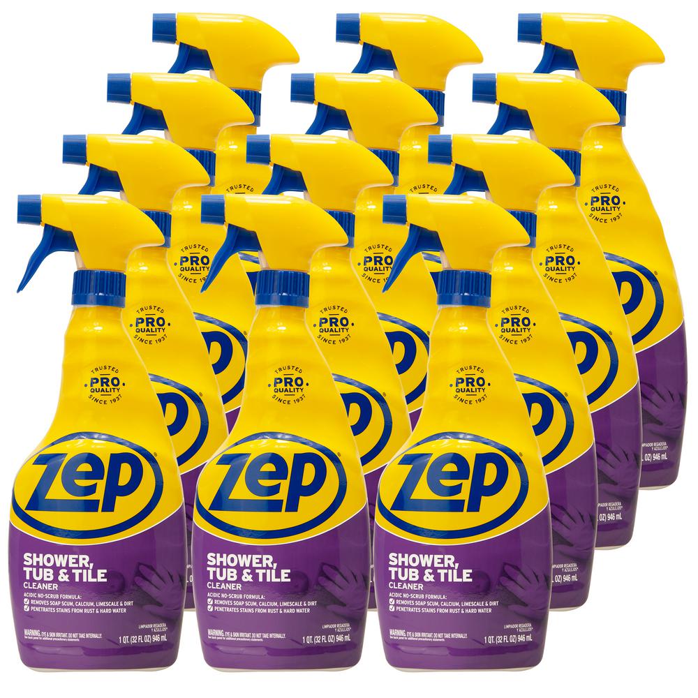 ZEP 32 oz. Shower Tub and Tile Cleaner (Case of 12)ZUSTT32PF The