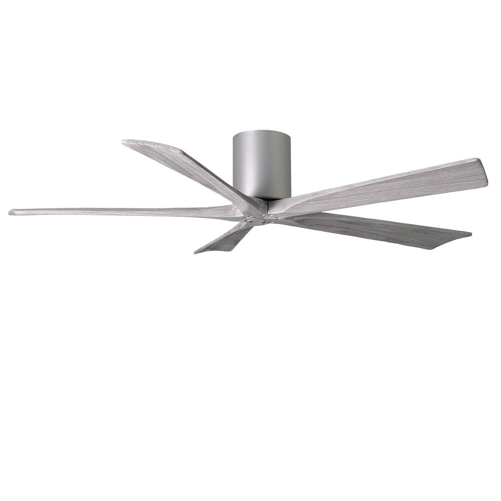 Atlas Irene 60 In Indoor Outdoor Brushed Nickel Ceiling Fan With Remote Control And Wall Control