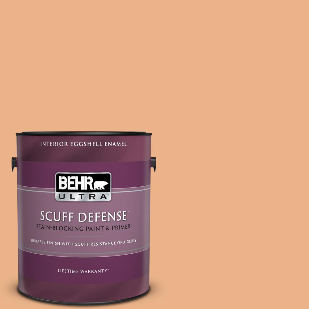 Behr Ultra 1 Gal M2 4 Trick Or Treat Extra Durable Eggshell Enamel Interior Paint Primer The Home Depot