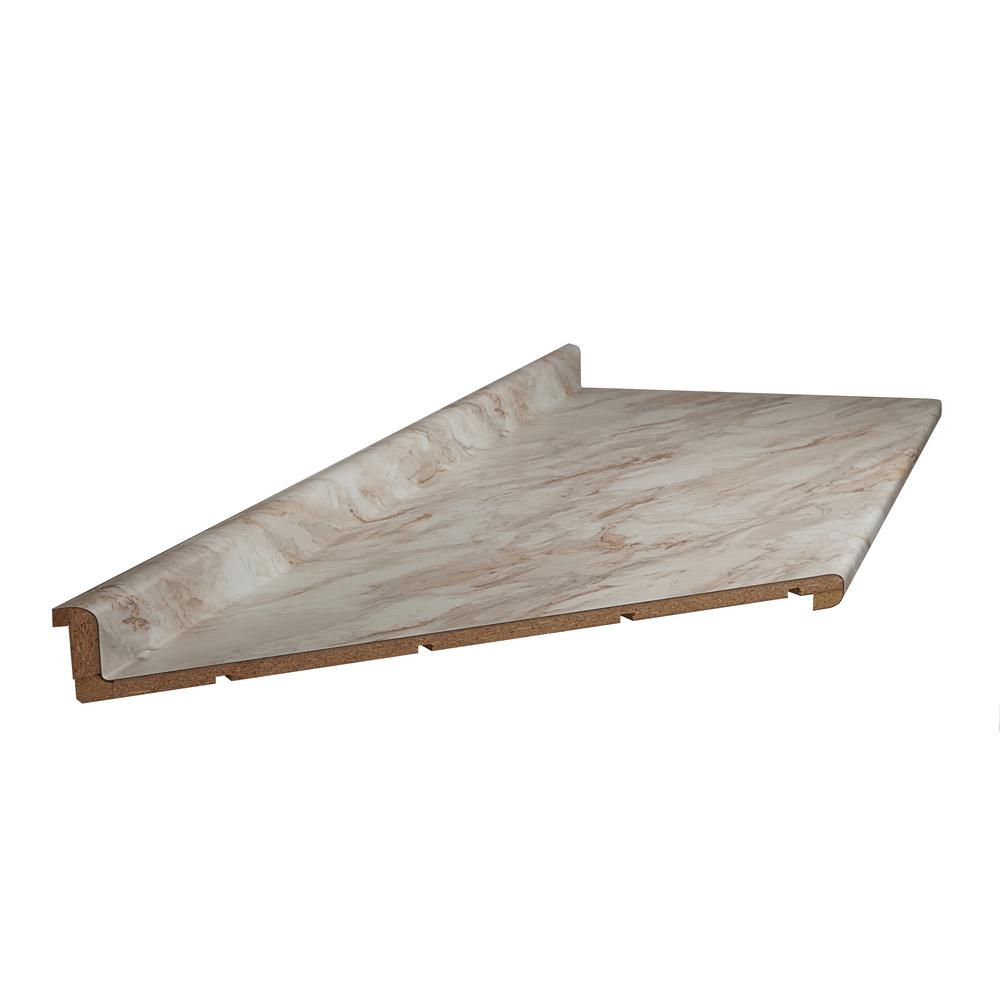 Hampton Bay 6 Ft Laminate Countertop Kit With Left Miter In Drama