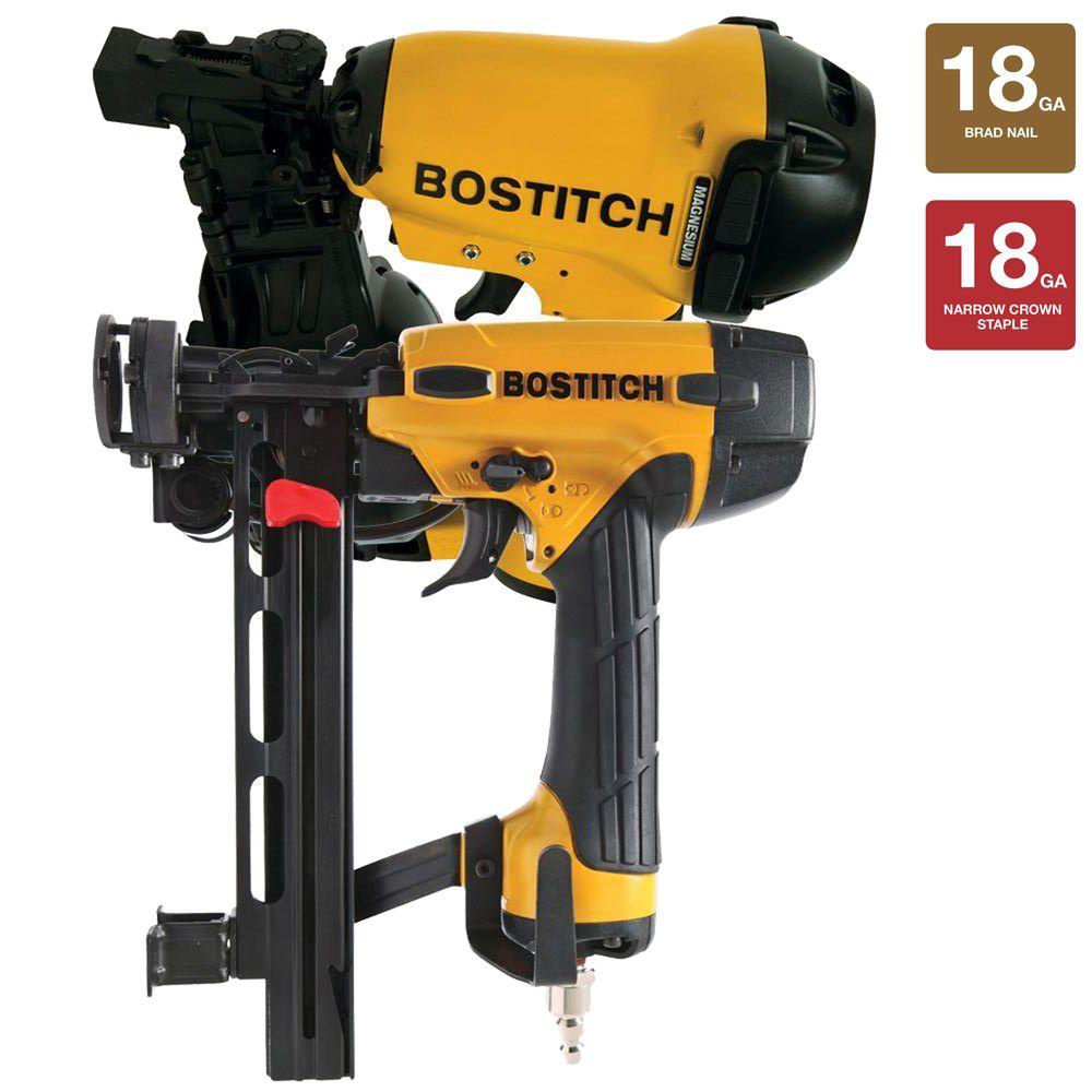 Bostitch 13/4 in. Roofing Nailer and 18Gauge Cap Stapler Combo Kit