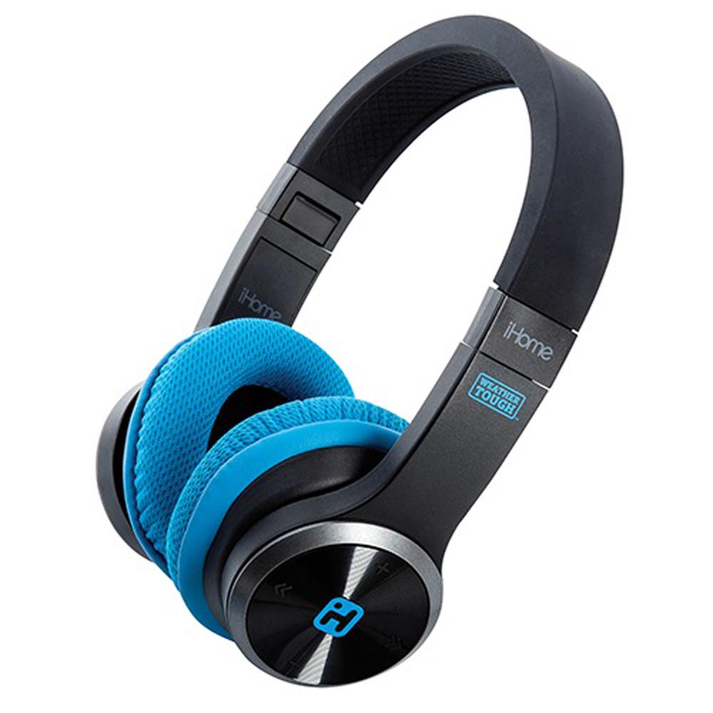 UPC 047532910995 product image for iHome Splashproof Rugged Foldable Bluetooth Rechargeable Headphones | upcitemdb.com