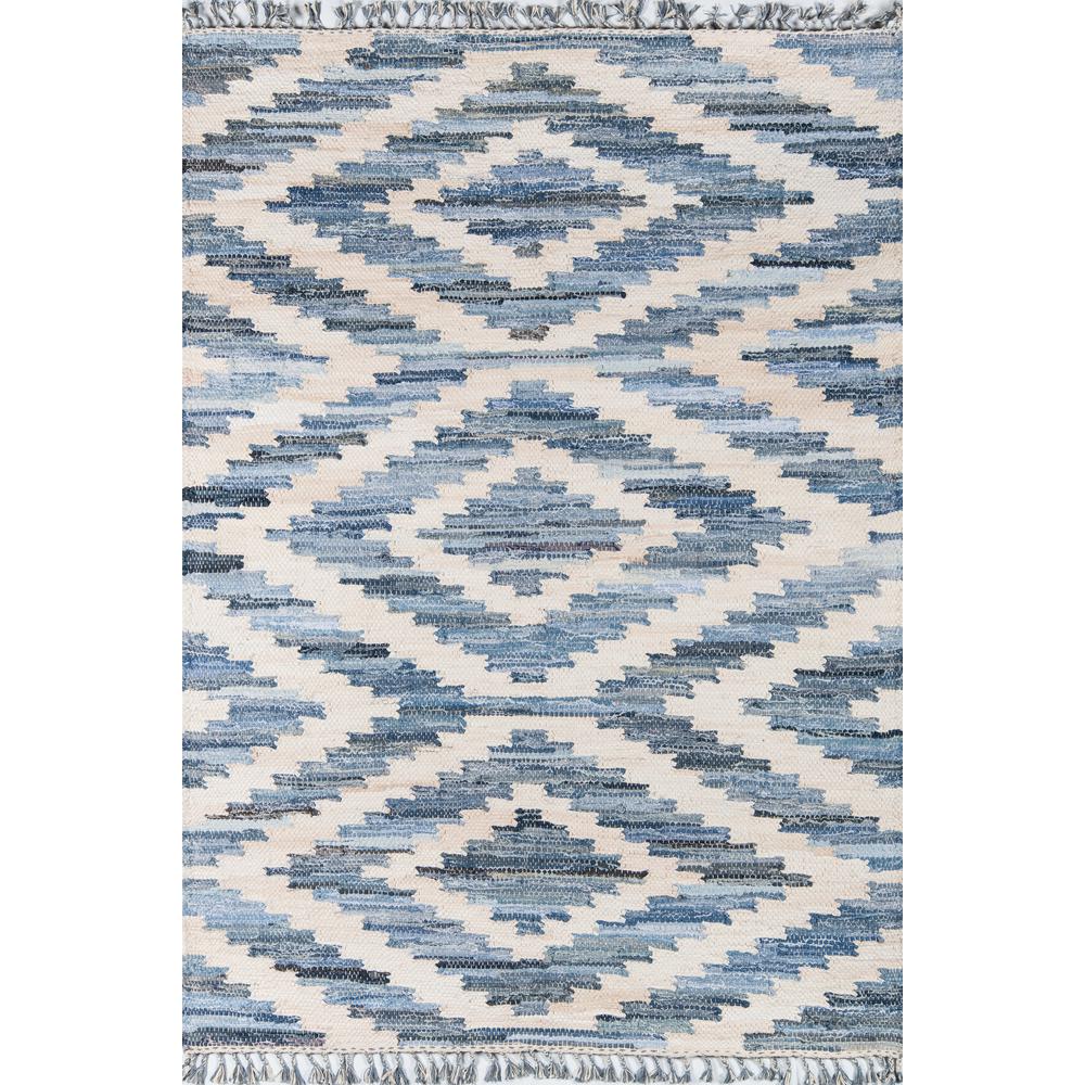 Novogratz By Momeni California Laa Blue 2 Ft X 3 Indoor Area Rug