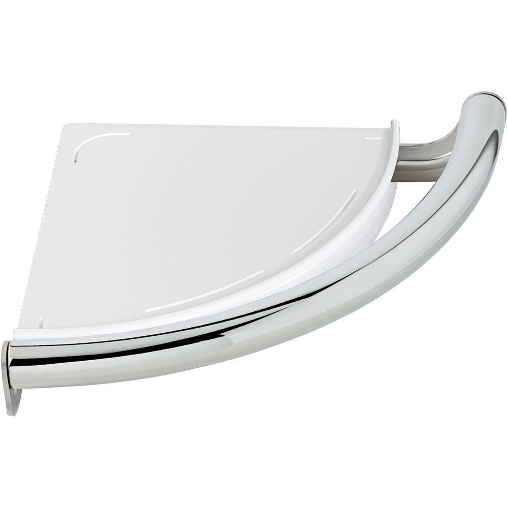 delta grab bar with shelf