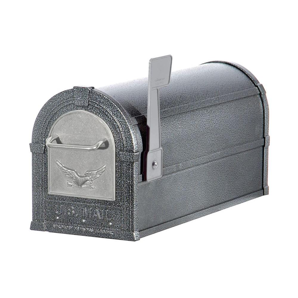 Salsbury Industries 4800 Series PostMount Eagle Rural Mailbox4855EPWS The Home Depot