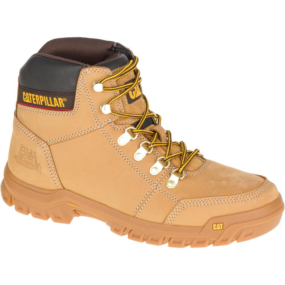 cat steel cap boots