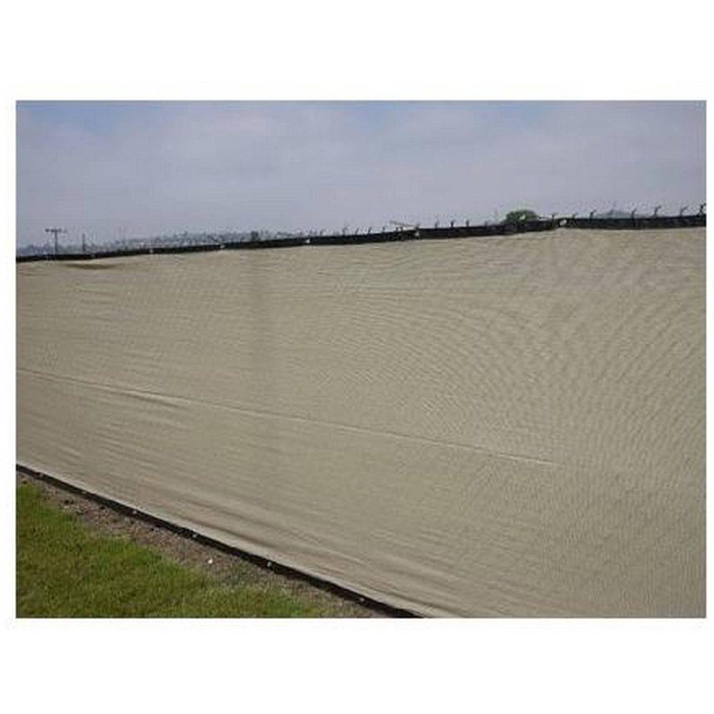 Boen 6 Ft X 50 Beige Privacy Fence Screen Netting Mesh With Beige Privacy Fence Screen Netting Mesh