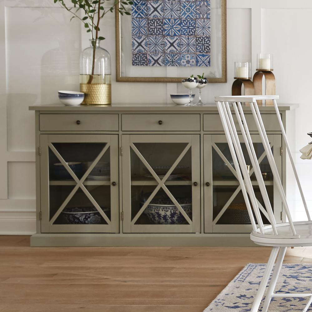 Home Decorators Collection Hampton Grey Buffet Sk17912ar2 G The