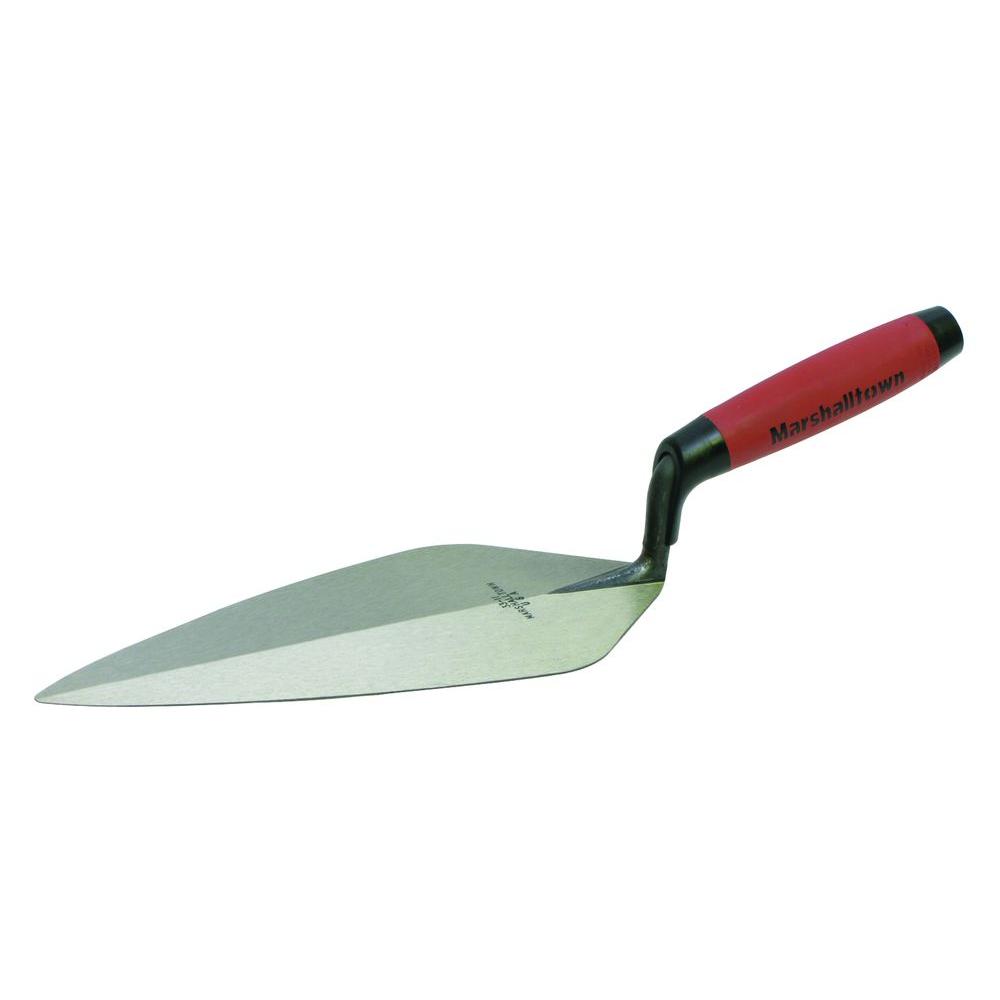 Marshalltown 11-1/2 inch Brick Trowel London Pattern-Durasoft Handle by Marshalltown