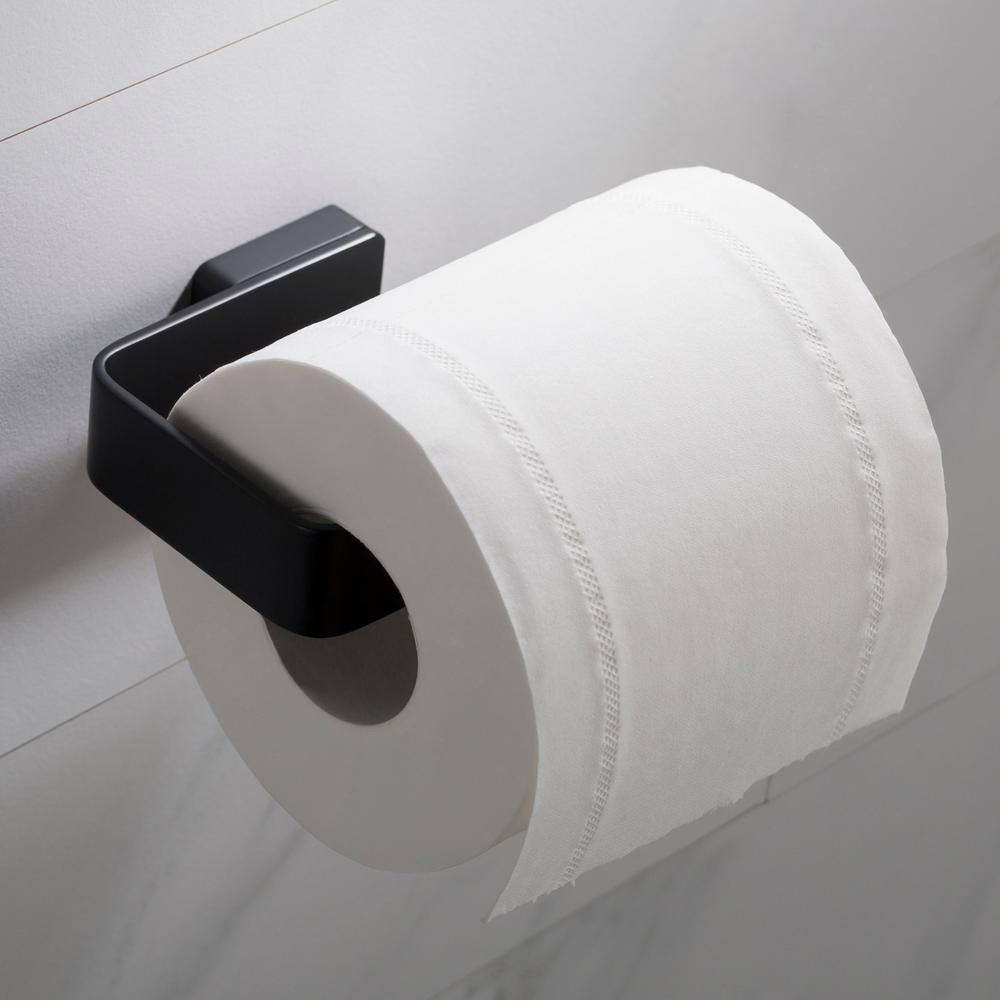 Pfister Venturi Toilet Paper Holder in Matte Black BPH-VNC0B