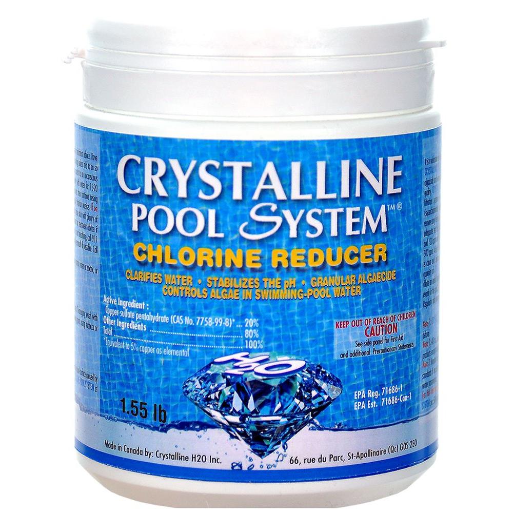 Crystalline Pool System 1.55 lb. Pool and Spa Chemical Chlorine Reducer