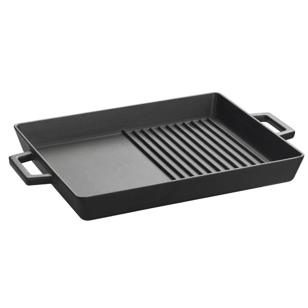 Lava Eco Porcelain Coated Cast Iron Grill Griddle Lvecogt2632t4 The Home Depot 