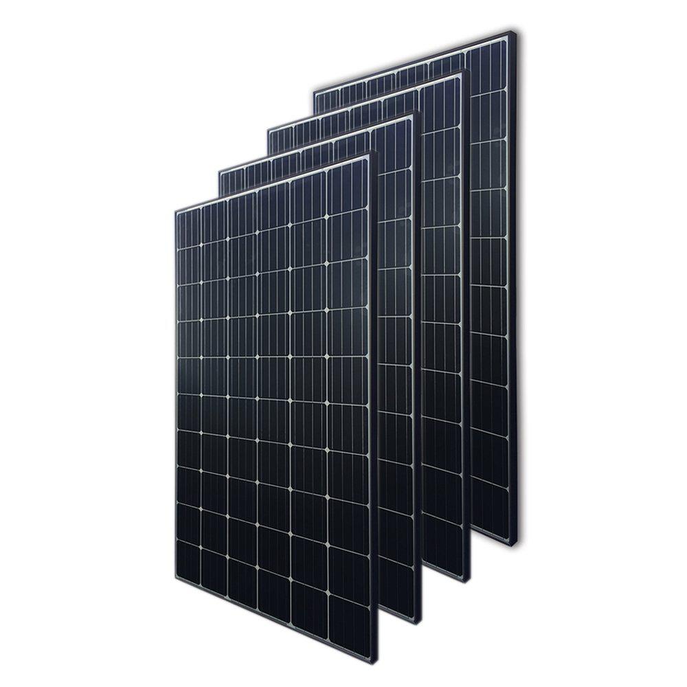 Renogy 300-Watt 24-Volt Monocrystalline Solar Panel (4-Piece)-RNG