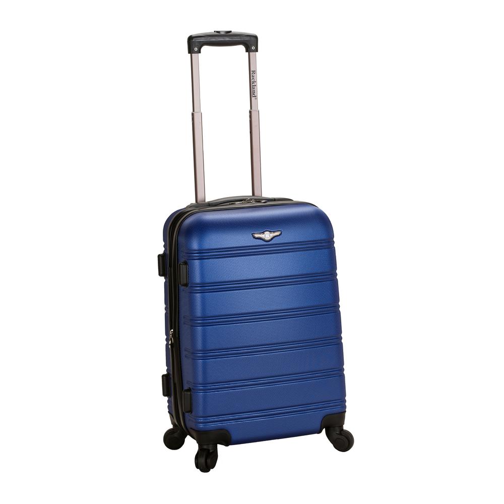 Rockland Melbourne 20 in. Expandable Carry on Hardside Spinner Luggage, Blue was $120.0 now $58.8 (51.0% off)
