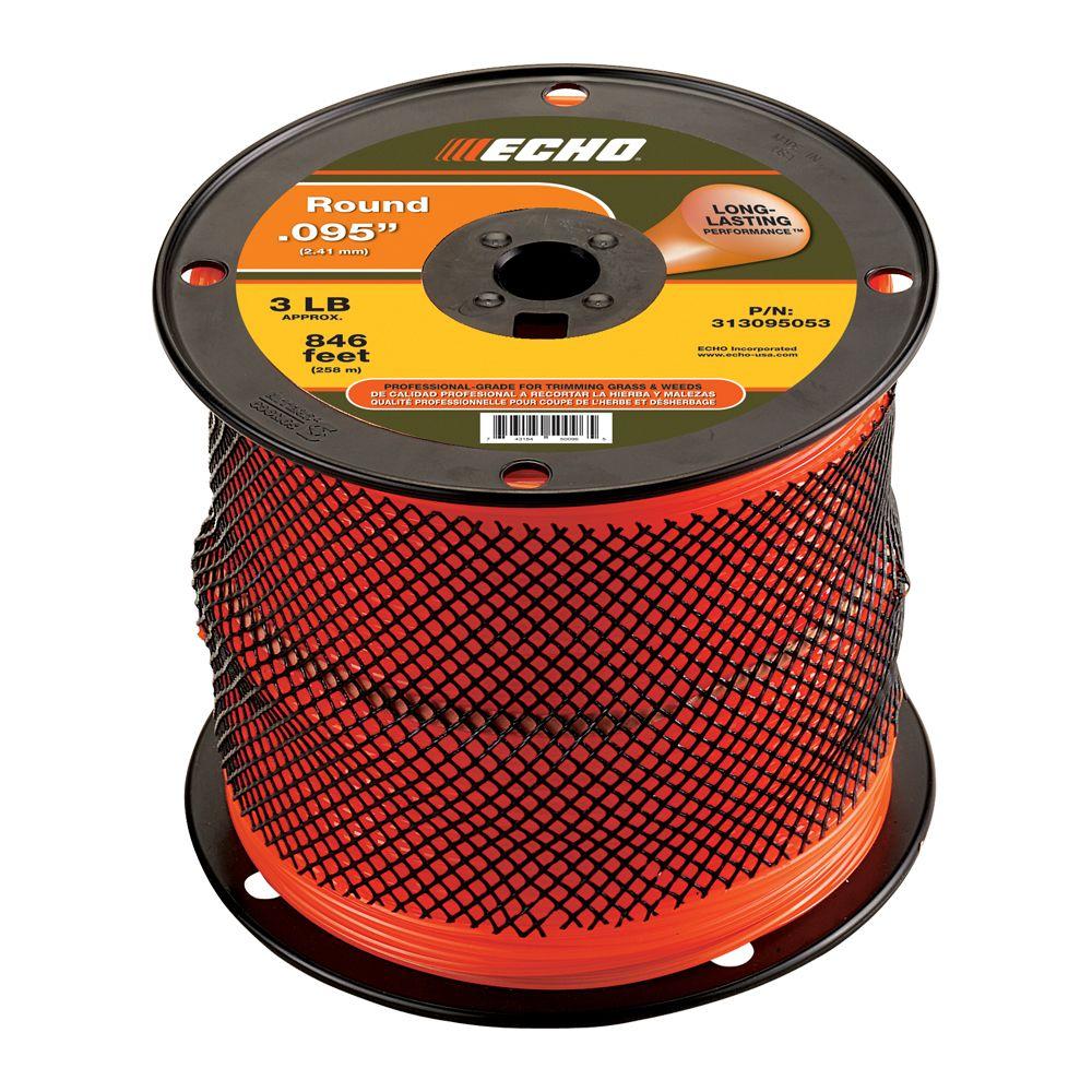 ECHO 3 lbs. Spool 0.095 inch Round Trimmer Line by ECHO