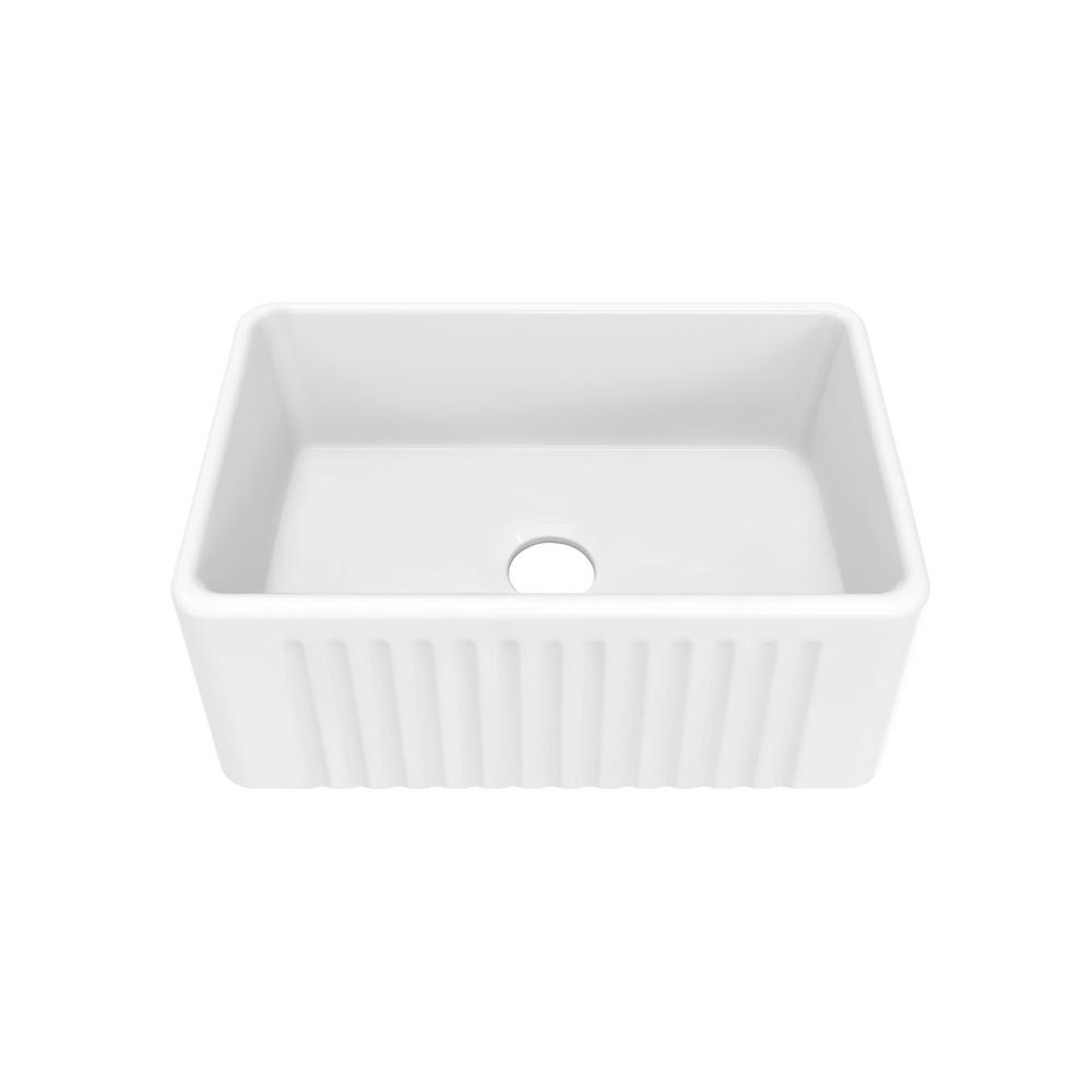Swiss Madison Delice Farmhouse Kitchen Sink Ceramic Composite 24 In X 18 Single Bowl White Sm Ks245 The Home Depot - 24 Inch Kitchen Sink Home Depot Swiss Madison Delice Farmhouse Kitchen Sink Ceramic Composite 24 In X 18 Single Bowl White Sm Ks245 The Home Depot - 24 Inch Kitchen Sink Home Depot