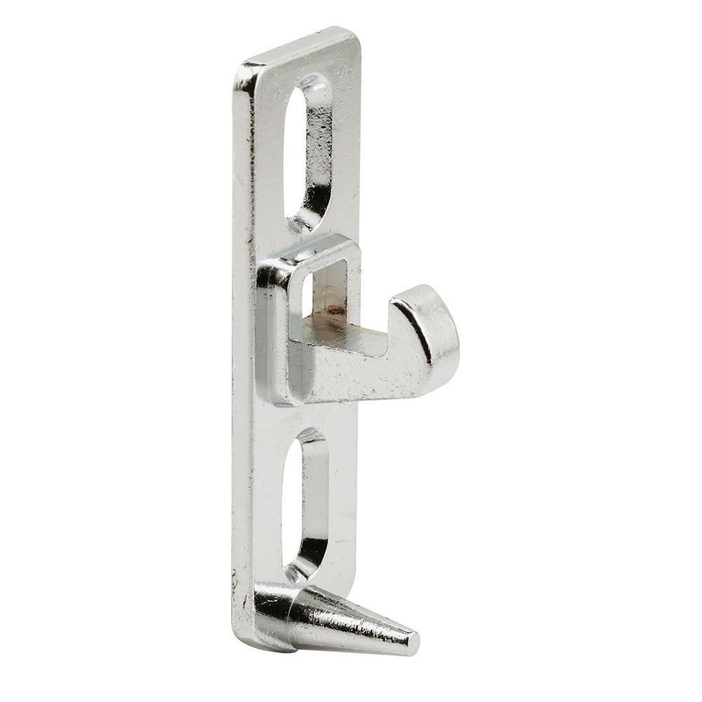 Prime-Line Crossly Chrome Sliding Door Keeper-E 2083 - The Home Depot