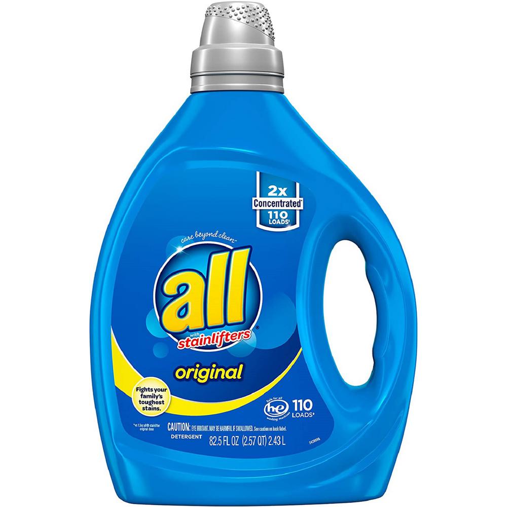 all 82.5 oz Liquid Laundry Detergent Stainlifter, 2X Concentrated39080