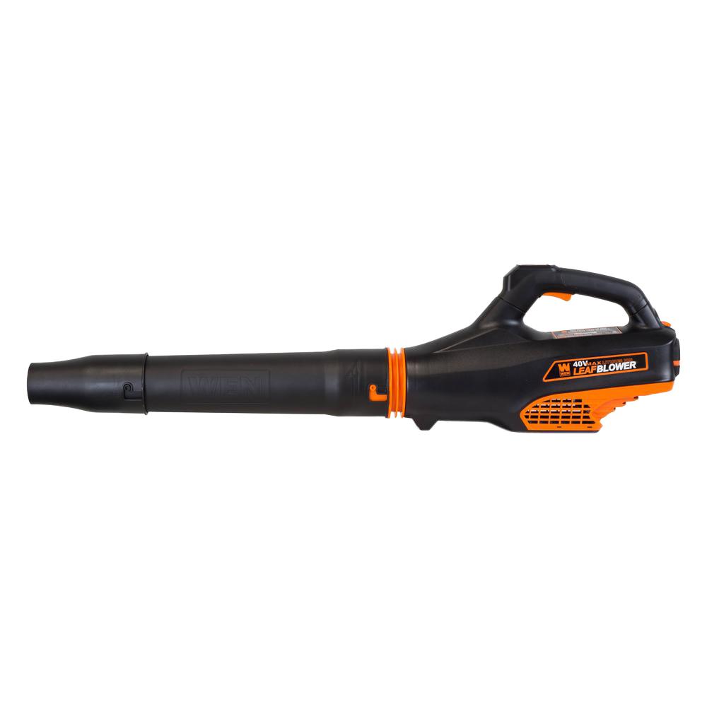 WEN 40V Max LithiumIon 124 MPH 480 CFM Cordless Brushless Leaf Blower