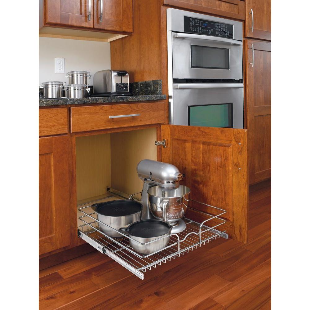 Rev-A-Shelf 19 in. H x 11.75 in. W x 18 in. D Base Cabinet Pull ...