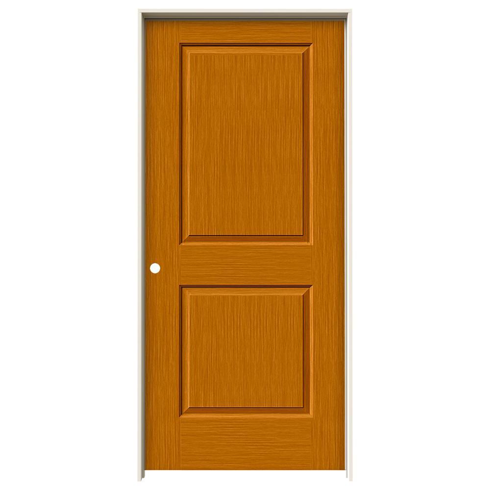 Jeld Wen 36 In X 80 In Continental Saffron Stain Right Hand