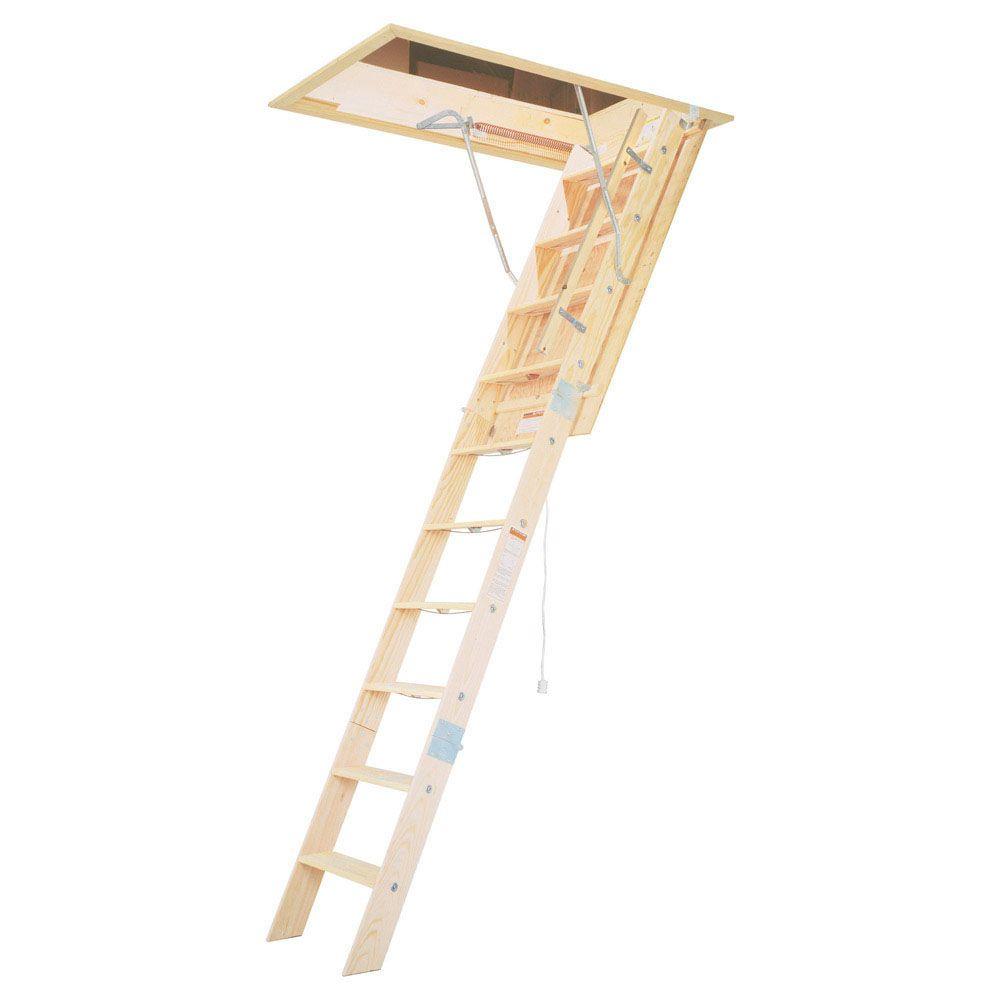 Hardware Included Attic Ladders Ladders The Home Depot