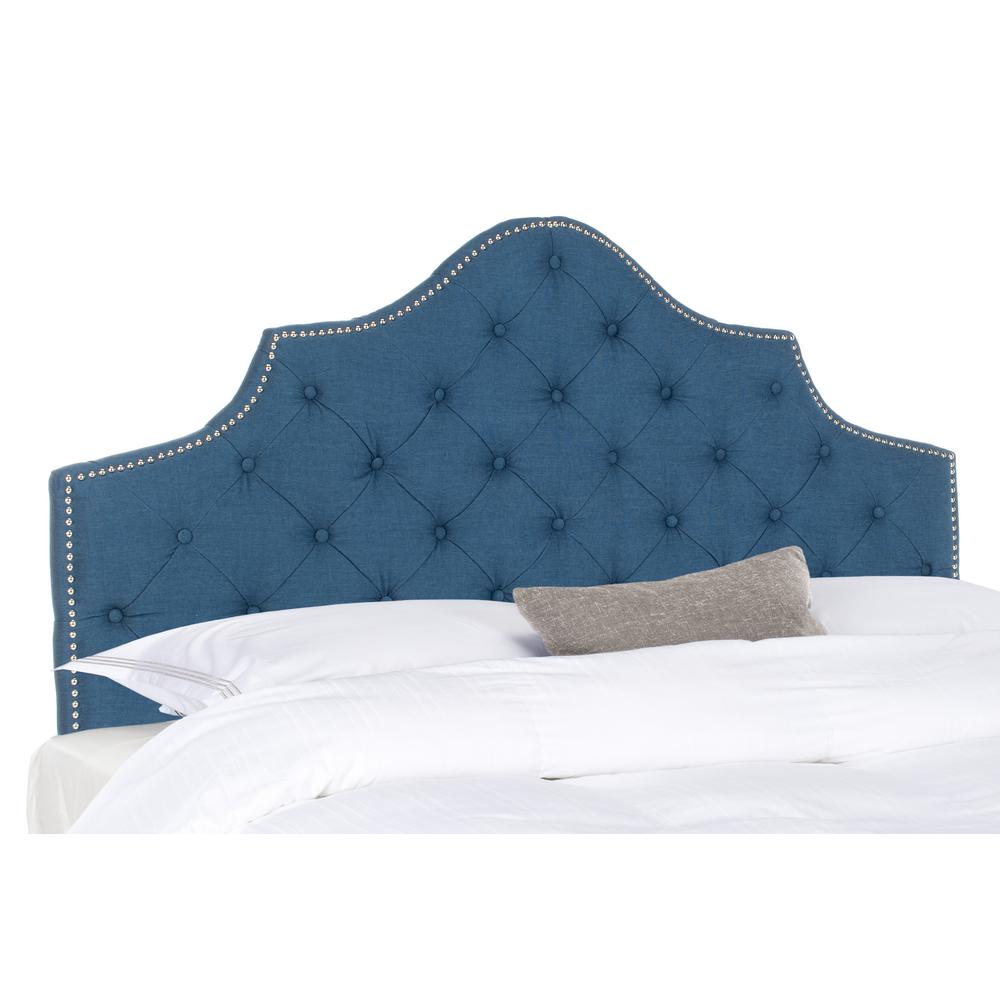 Safavieh Axel Navy Queen Headboard MCR4682FQ The Home Depot