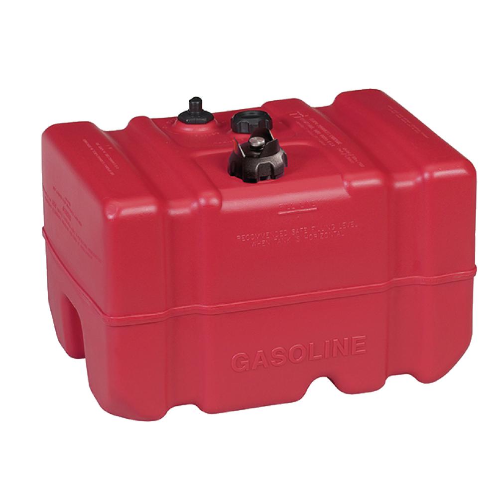 Low Perm Certified Fuel Tank 12 Gal. with 1/4 inch Fuel Pick-Up Adapter and...
