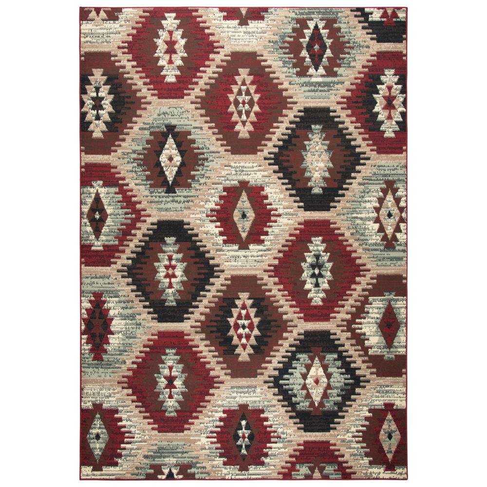 Rizzy Home Xcite Brown Southwestern Ikat Machine Made 8 Ft X 10 Area Rug - Multicolor Area Rug 8×10 Rizzy Home Xcite Brown Southwestern Ikat Machine Made 8 Ft X 10 Area Rug - Multicolor Area Rug 8×10