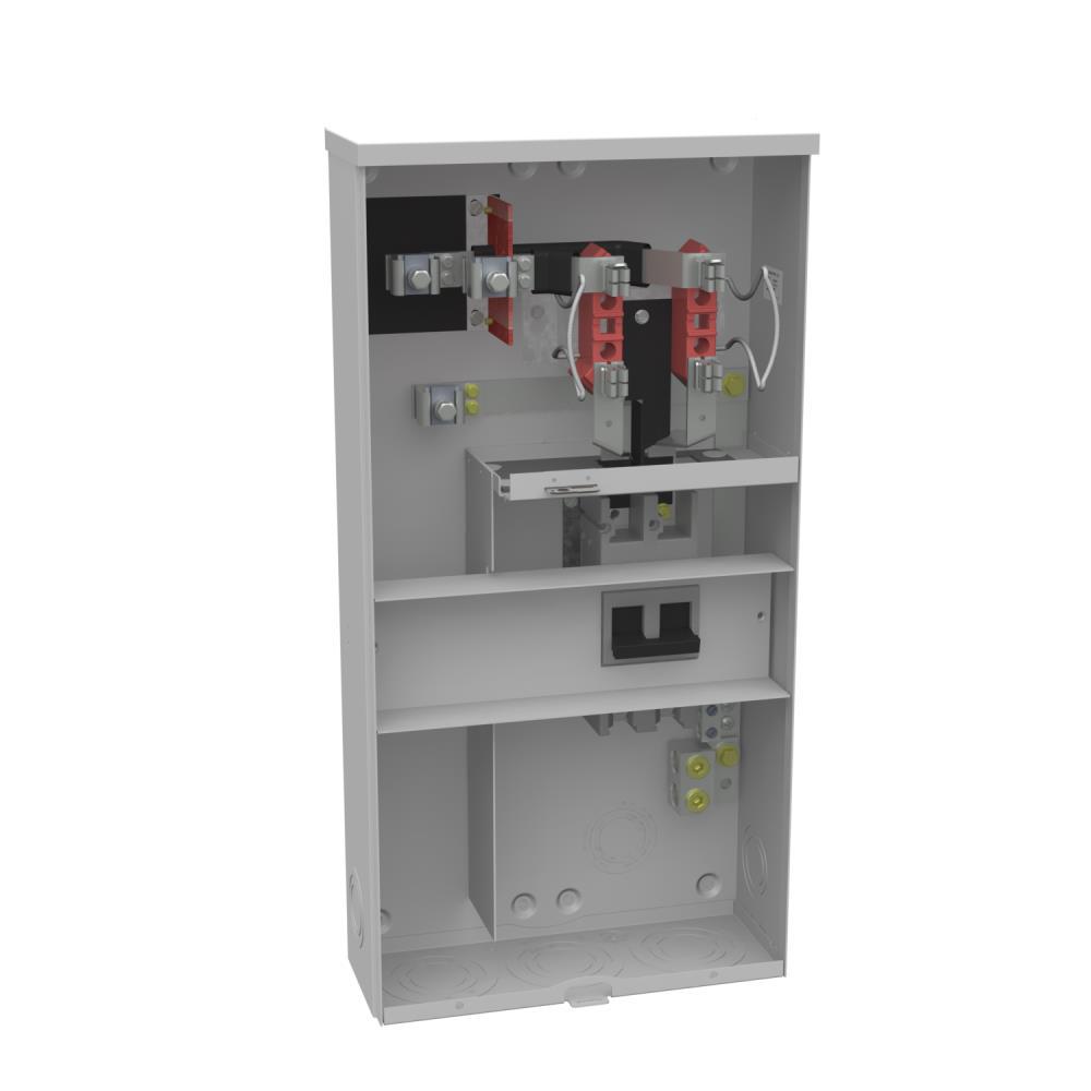 Milbank 400 Amp 4 Terminal Ringless Side Wireway Underground Meter