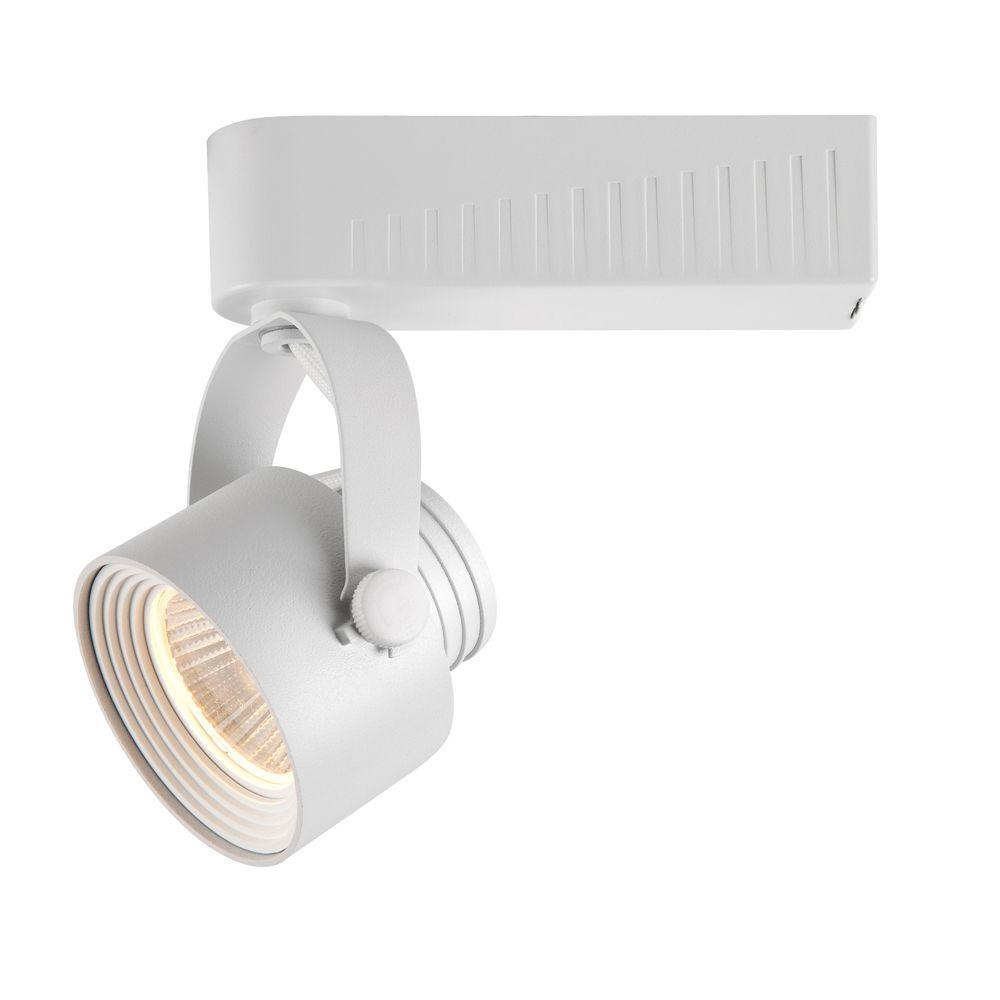 Hampton Bay White Dimmable Led Gimbal Track Lighting Fixture 1015 Hampton Bay White Dimmable Led Gimbal