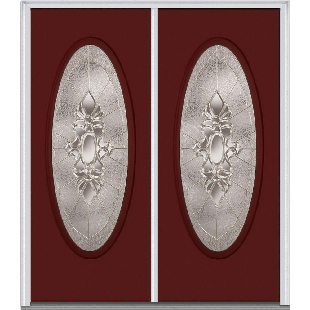 Mmi Door 72 In X 80 Heirlooms Right Hand Inswing Oval Lite Mmi Door 72 In X 80 Heirlooms Right Hand Inswing Oval Lite