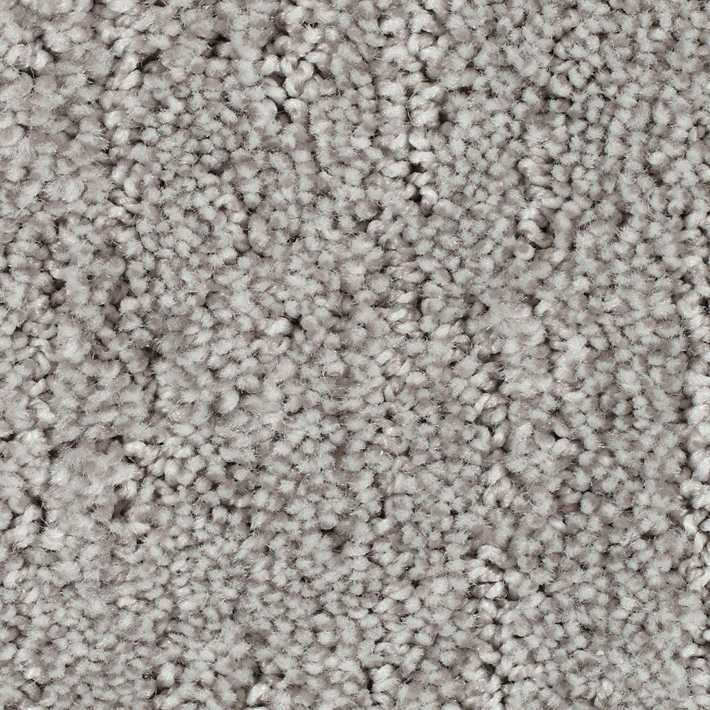 LifeProof ChesterColor Winter Ash Textured 12 ft. Carpet0704D2812