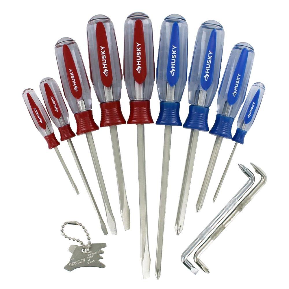Husky Screwdriver Set (15Piece)246340150 The Home Depot