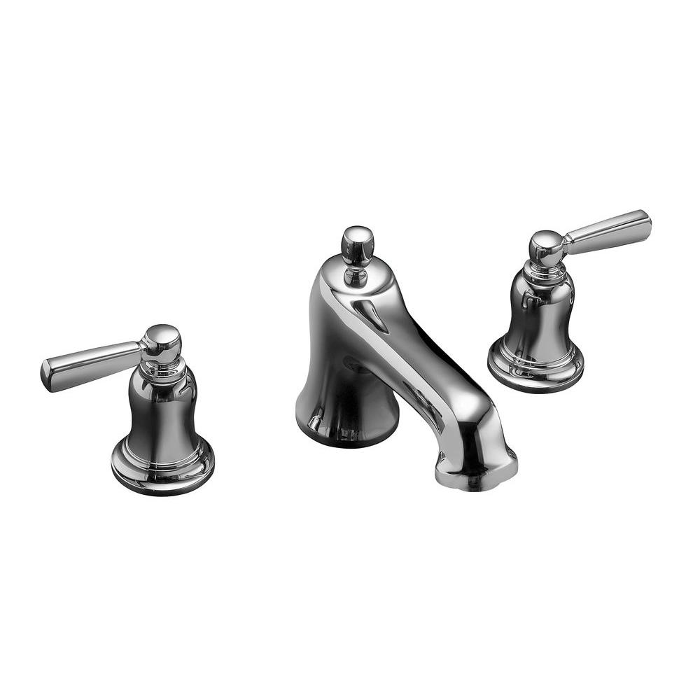 Kohler Bancroft 8 In 2 Handle Low Arc Bath Faucet Trim Only In