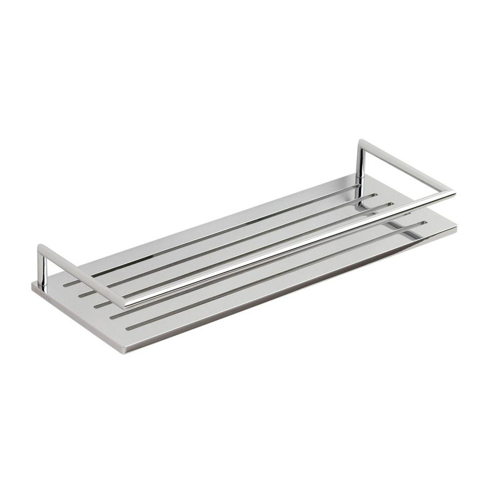 Ginger Surface 12 in. W Shower Shelf in Polished Chrome28502/PC The