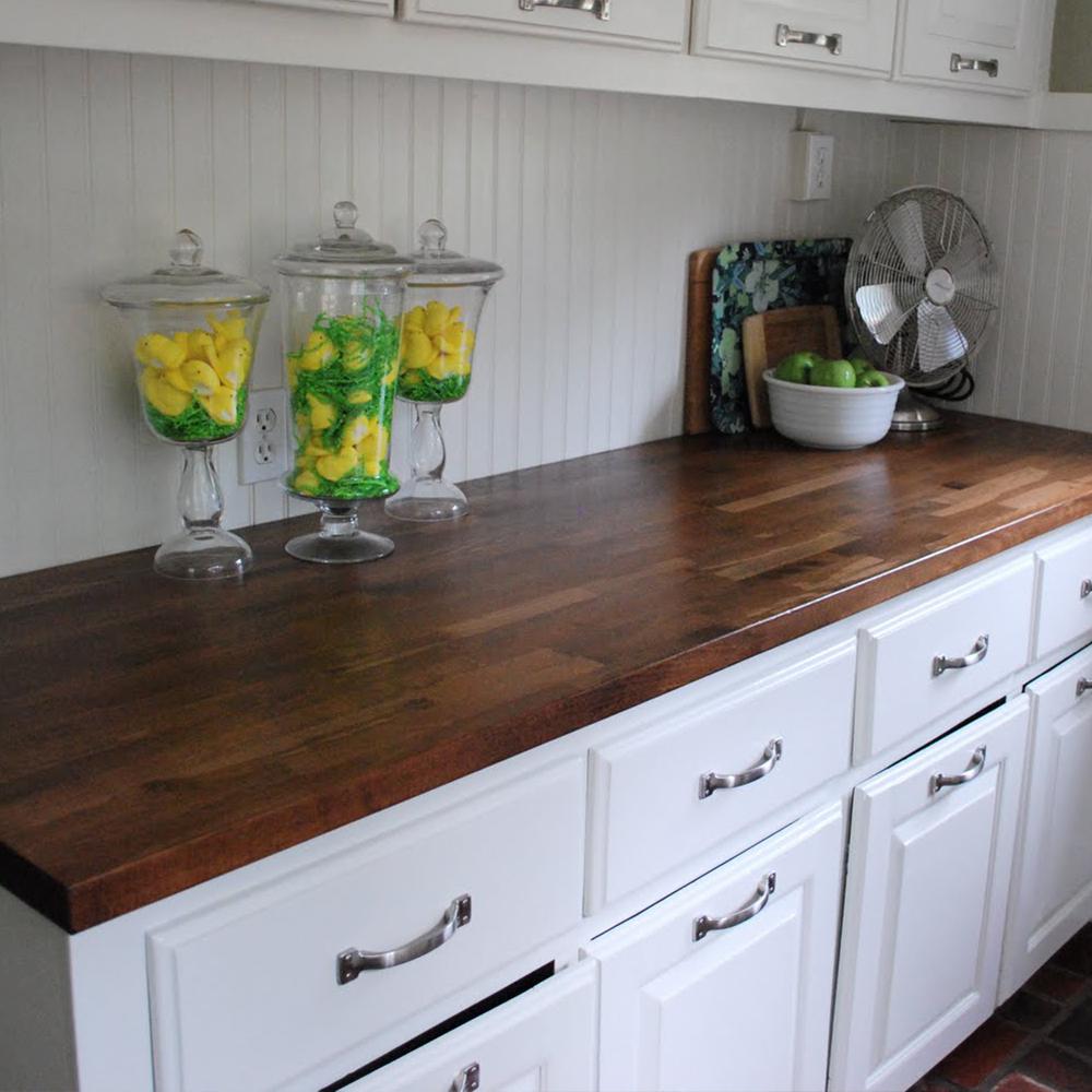 Swaner Hardwood 8 Ft L X 2 Ft 1 In D X 1 5 In T Butcher Block