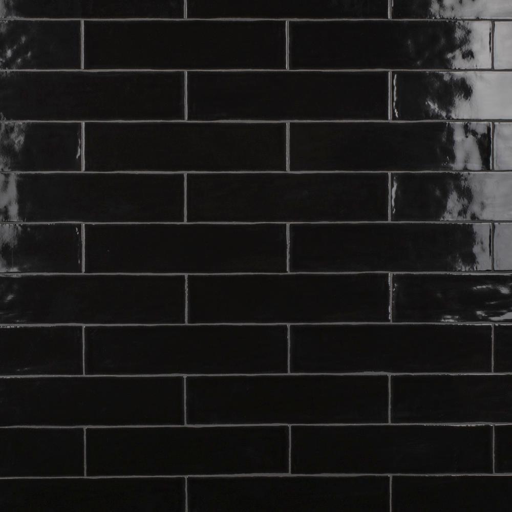 3x12 - Black - Tile - Flooring - The Home Depot