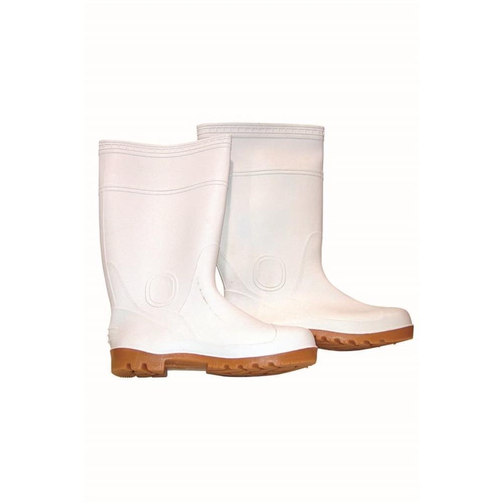 Bon Tool Mens Concrete Placer Rubber Boots White Size 10 34 110 The Home Depot 4542