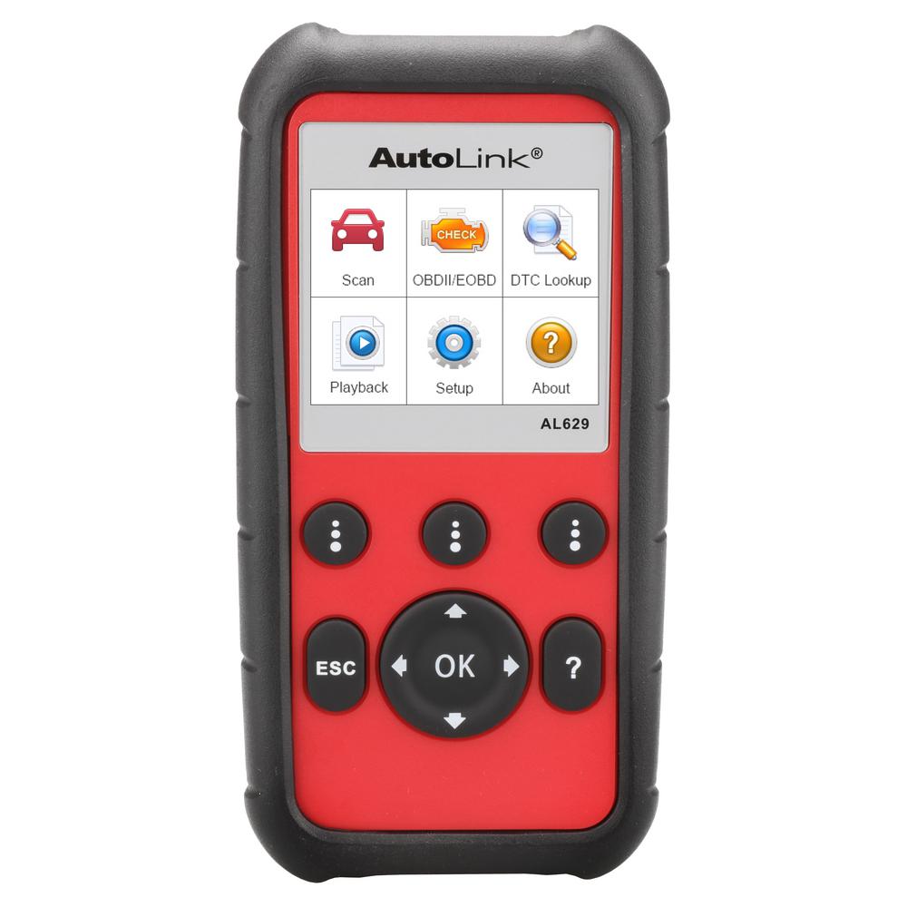 Autolink Autel Al629 4 System Code Reader Al629 The Home Depot