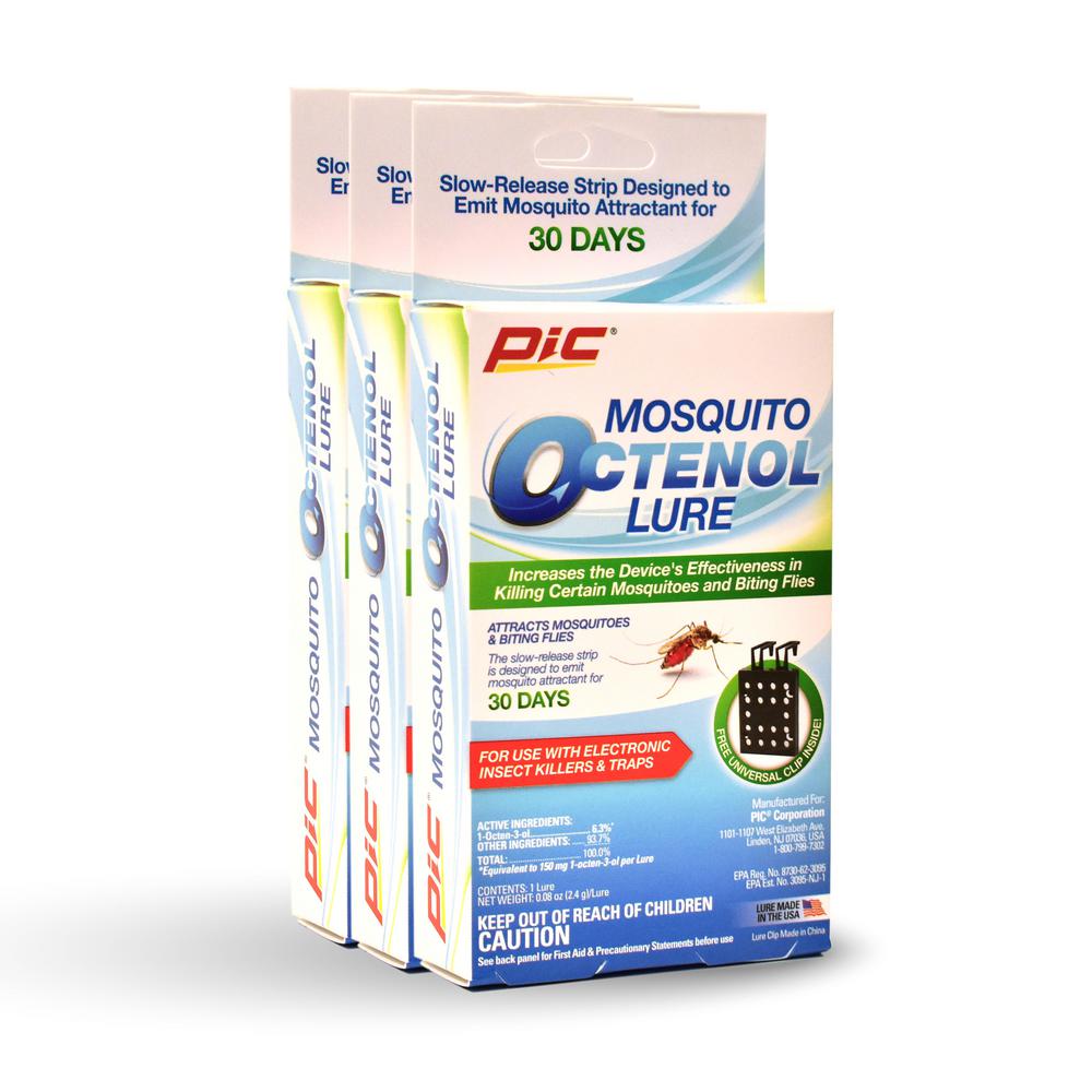 PIC Mosquito Octenol Lure, Attracts Mosquitoes, for Use with Electronic