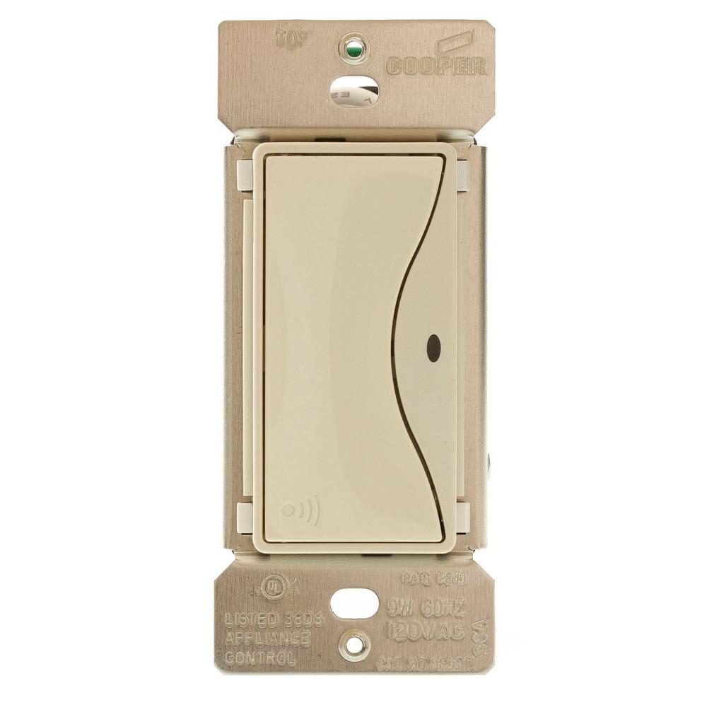 Eaton Aspire Rf Accessory Switch For Rf9501 Wireless Light Switches Desert Sand