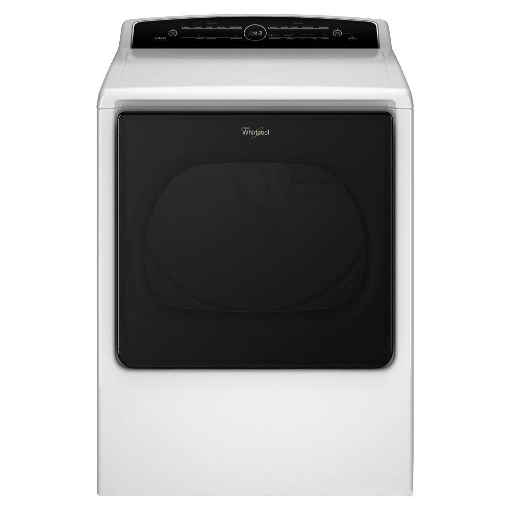 Whirlpool 8.8 cu. ft. 240 Volt HighEfficiency White Electric Vented