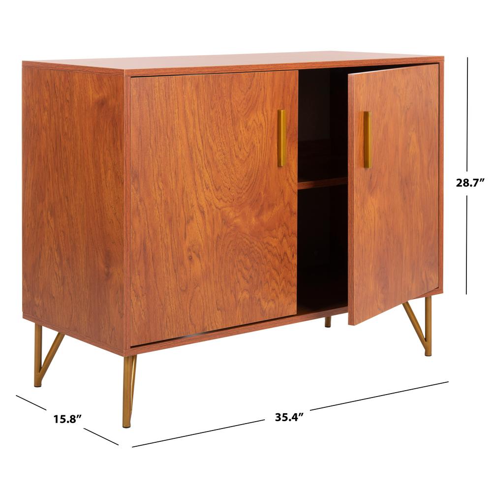 Safavieh Pine Natural Gold 2 Door Tv Stand Chs2200a The Home Depot Pine Natural Gold 2 Door Tv Stand