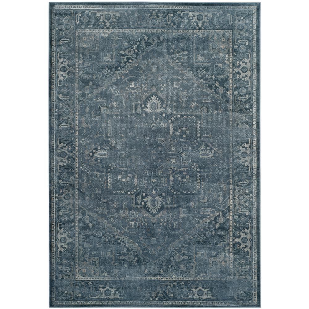 Safavieh Vintage Blue 7 ft. x 9 ft. Area RugVTG11472206 The Home Depot