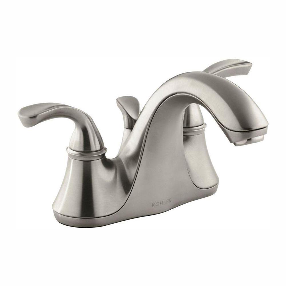 Kohler Forte 4 In Centerset 2 Handle Low Arc Water Saving Faucet